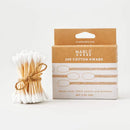 Bamboo Cotton Swabs - 100 Pack