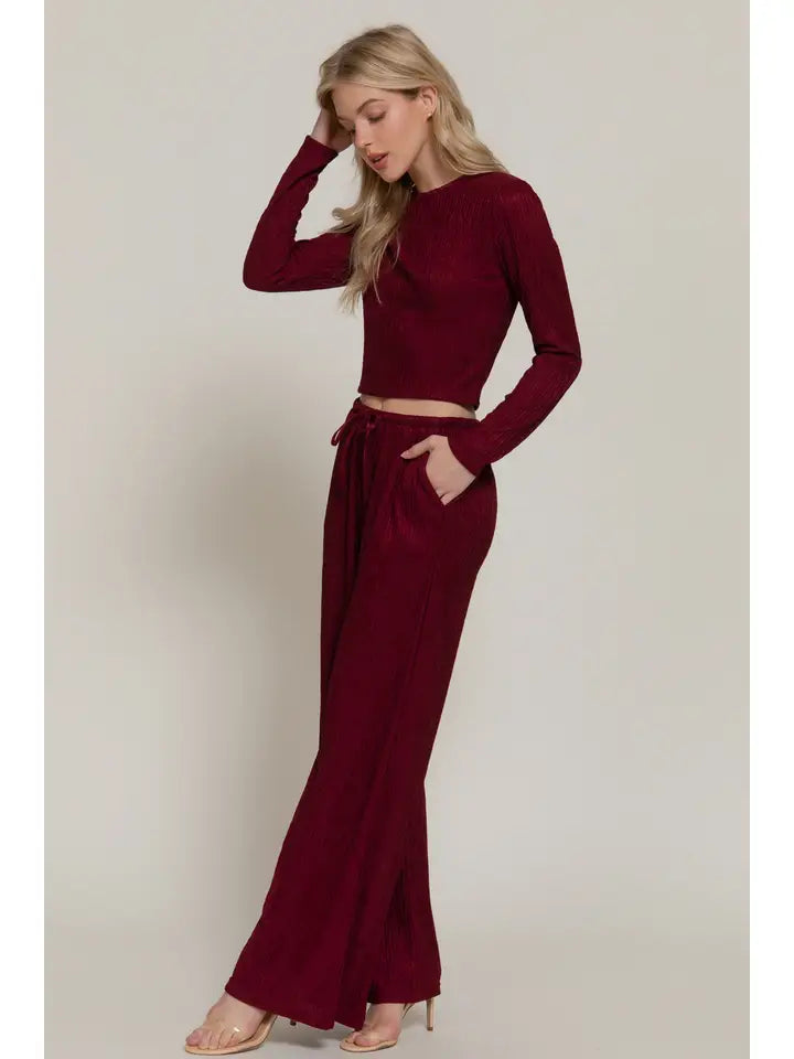 Long Sleeve Top & Long Pants Set