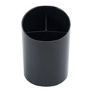 Universal Recycled Big Pencil Cup, Plastic, 4.38" Diameter x 5.63"h, Black