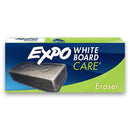 EXPO White Board CARE Dry Erase Eraser, 5.13" x 2.25" x 1.25", Charcoal