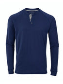 Men's Henley Long Sleeve Tee