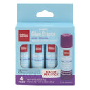 Glue Sticks, 0.32 Oz, Purple, Pack Of 4 Glue Sticks