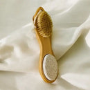 Bamboo Exfoliating Foot Pedicure Tool | Christmas Gift