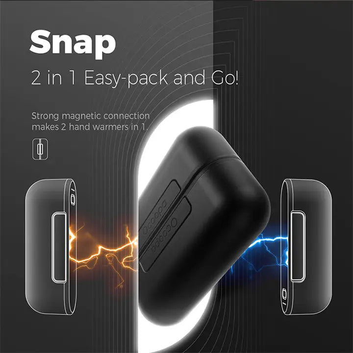 Ocoopa UT2S Magnetic 2 Pack Rechargeable Hand Warmers