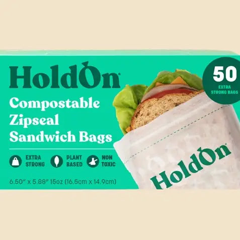 Sandwich Zipseal Bags (50 Pack)