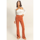 Cutout Long Sleeve Crop Top