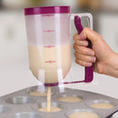 4-Cup Pancake Batter Dispenser – Squeeze Bottle For Baking