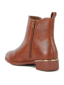 Yacht Winter Basic Ankle Boots - OutletSavings