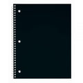 Just Basics Poly Spiral Notebook, 8" x 10-1/2", 1 Subject, Wide Ruled, 70 Sheets, Green