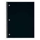 Just Basics Poly Spiral Notebook, 8" x 10-1/2", 1 Subject, Wide Ruled, 70 Sheets, Green