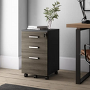 File Cabinet 3 Drawer Rolling Filing Cabinet with Lock