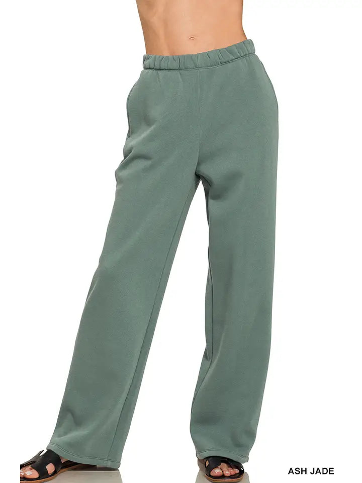Fleece Sweatpants with Pockets