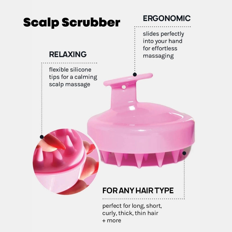 Scalp Scrubber [Exfoliator & Massage Brush]