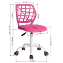 Comfortable Pink Swivel Mesh Ergonomic Office Chair