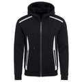 Men's Sherpa Fleece Lined Reflective Tech Zip Hoodie