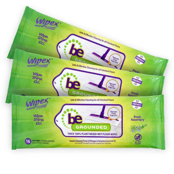 Wipex Natural Cleaning Pads For Swiffer | Plant-Based