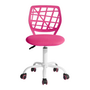 Comfortable Pink Swivel Mesh Ergonomic Office Chair