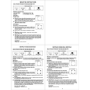 Mini Magnetic Dry-Erase Whiteboard, 8-1/2" x 11", Aluminum Frame With Silver Finish