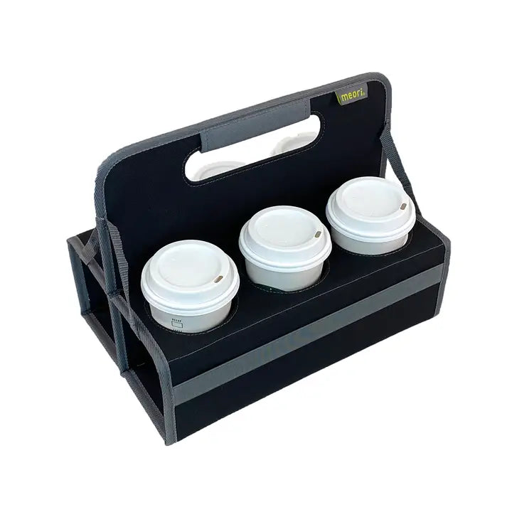 Reusable Drink Carriers, 4 & 6-Cup, Collapsible
