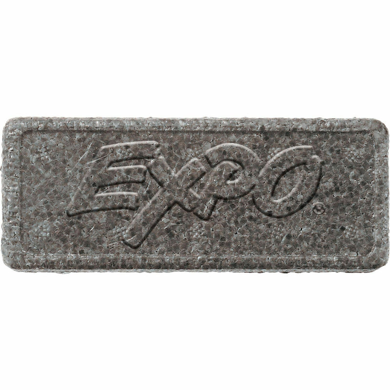 EXPO White Board CARE Dry Erase Eraser, 5.13" x 2.25" x 1.25", Charcoal