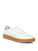 Kyniska Faux Leather Everyday Sneakers - OutletSavings