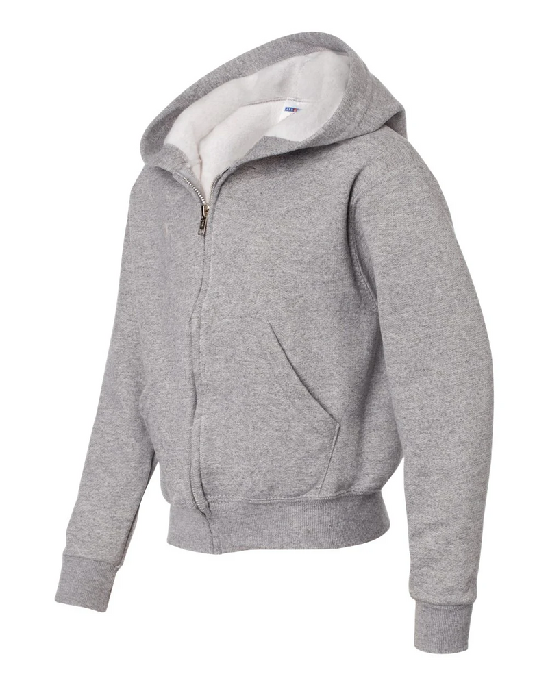 NuBlend Youth Full-Zip Hooded Sweatshirt