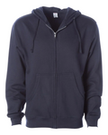 Midweight Full-Zip Hooded Sweatshirt