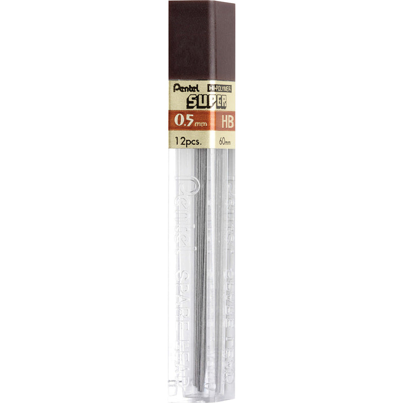 Pentel 0.5mm Super Hi-Polymer Lead - OutletSavings