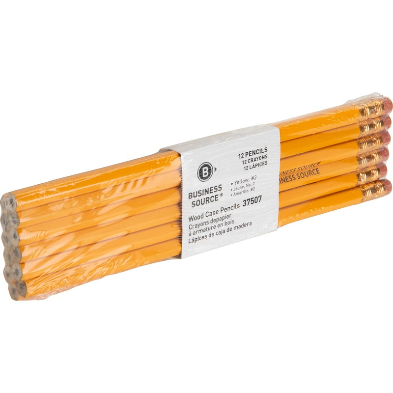 Business Source Woodcase No. 2 Pencils - OutletSavings