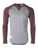 ZIMEGO Mens Athletic Baseball Retro Raglan - OutletSavings