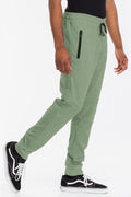 Weiv Mens Solid Heathered Jogger - OutletSavings