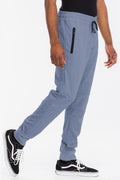 Weiv Mens Solid Heathered Jogger - OutletSavings