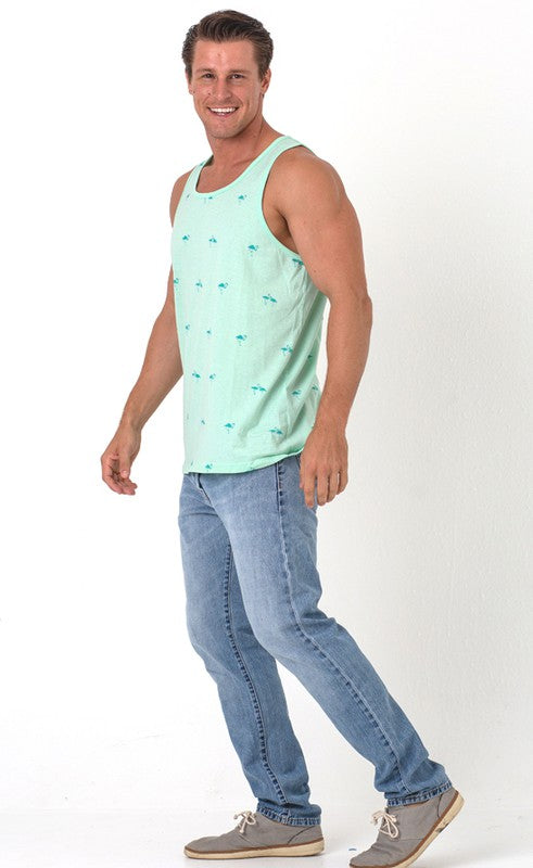 Mint Men's Tank Top - OutletSavings