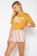 BELLATRIX MULTI STRIPE SHORTS