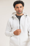 Essential Fleece Hooded Jacket - OutletSavings