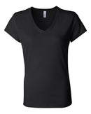 Women’s Jersey V-Neck Tee - BELLA + CANVAS - OutletSavings
