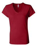 Women’s Jersey V-Neck Tee - BELLA + CANVAS - OutletSavings