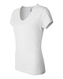 Women’s Jersey V-Neck Tee - BELLA + CANVAS - OutletSavings