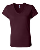 Women’s Jersey V-Neck Tee - BELLA + CANVAS - OutletSavings
