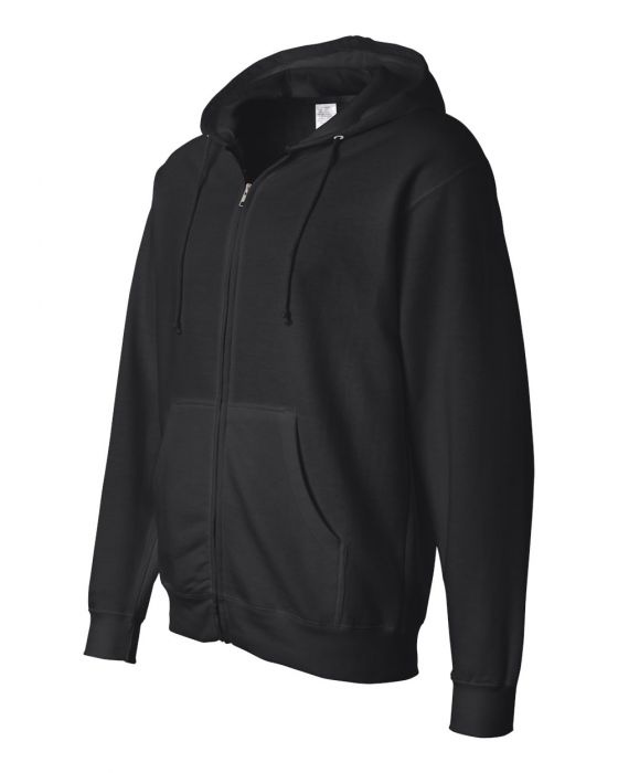 Independent Trading Co. - Midweight Full-Zip Hooded Sweatshirt - OutletSavings