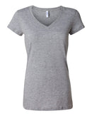 Women’s Jersey V-Neck Tee - BELLA + CANVAS - OutletSavings