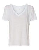 Women’s Slouchy V-Neck Tee - BELLA + CANVAS - OutletSavings