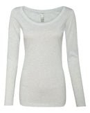 Women’s Triblend Long Sleeve Scoop - Next Level - OutletSavings