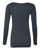 Women’s Triblend Long Sleeve Scoop - Next Level - OutletSavings