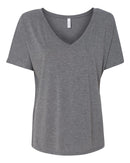 Women’s Slouchy V-Neck Tee - BELLA + CANVAS - OutletSavings