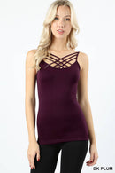 CRISS-CROSS LAYERING CAMI - OutletSavings