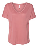 Women’s Slouchy V-Neck Tee - BELLA + CANVAS - OutletSavings