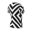 Zebra X Pattern Women's Cut & Sew Tee - OutletSavings