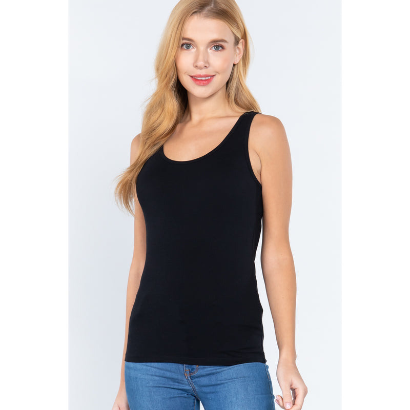 Slim fit layering tank - OutletSavings