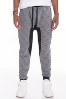 Weiv Mens Casual Marbled Sweat Pant Jogger